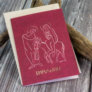emmanuel - kartka świąteczna z kopertą