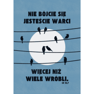 plakat - nie bójcie się