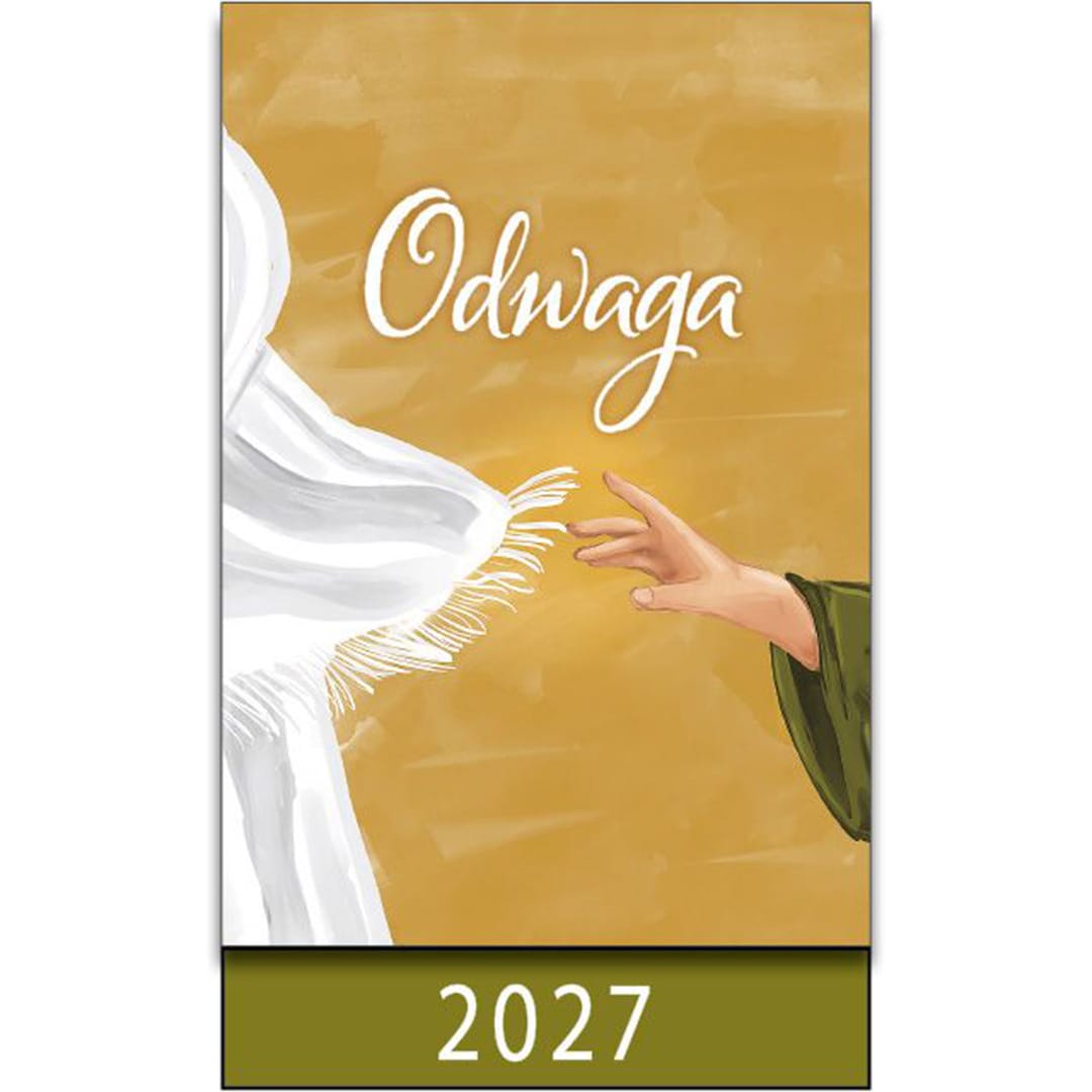 kalendarz 2027 na biurko - odwaga